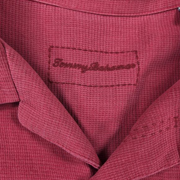 Tommy Bahama Island Zone Silk Blend Short Sleeve Button Up Shirt Men's‎ Size 3XT - Picture 4 of 9